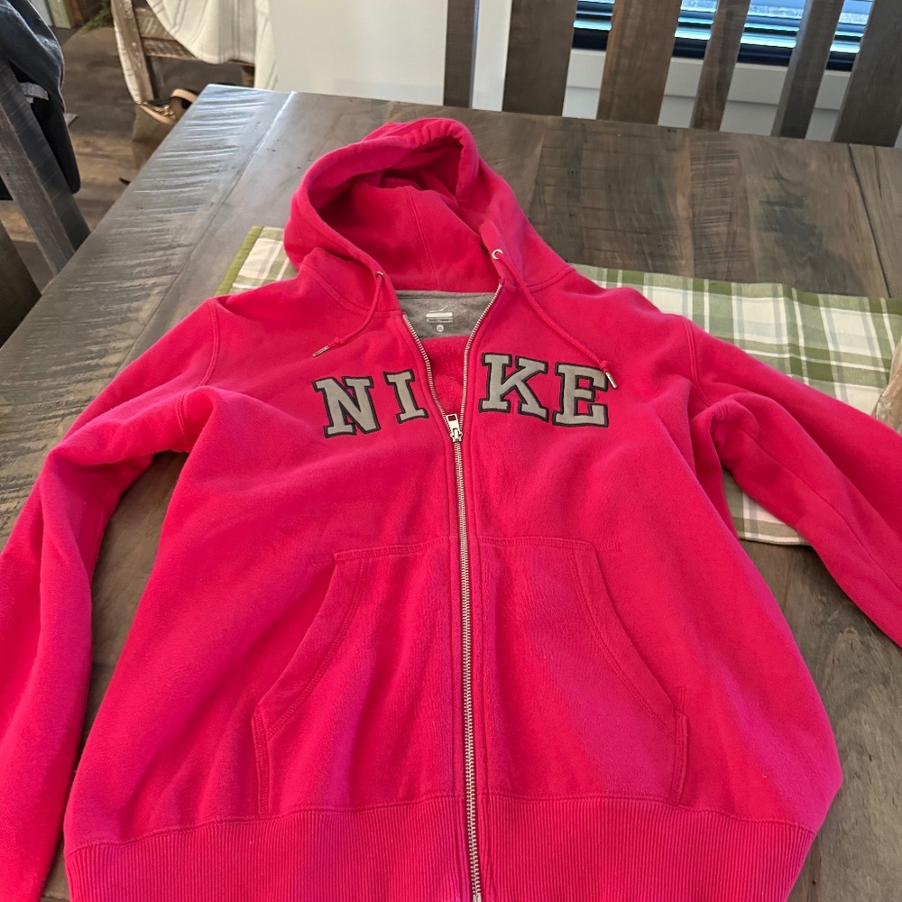 Nike zip sweatshirt